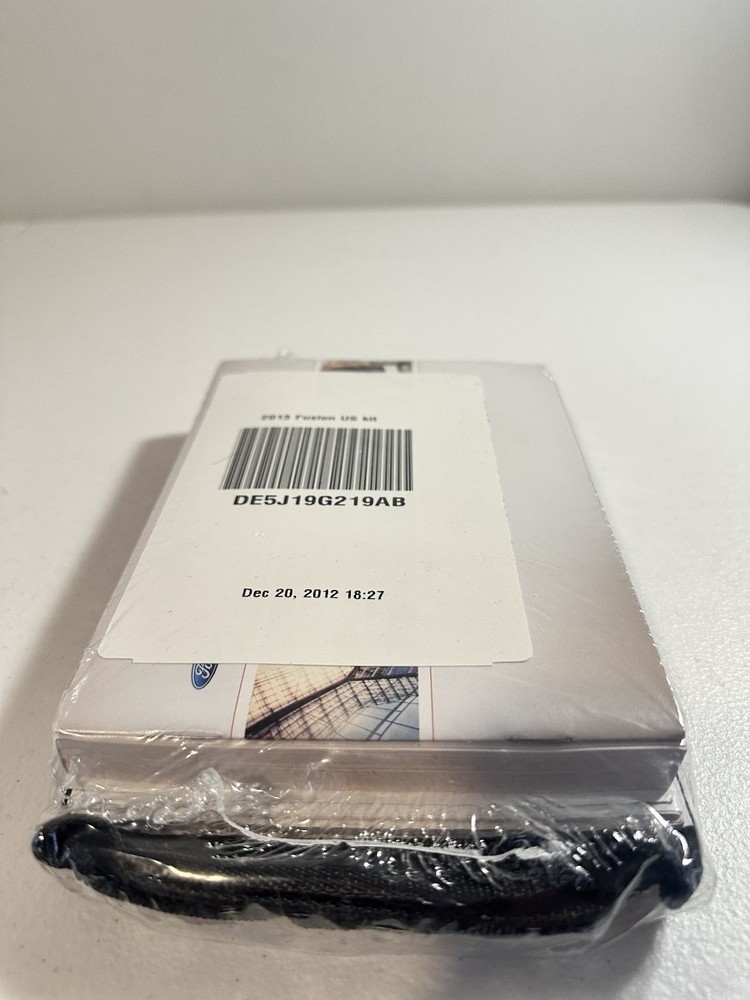 2013 Ford Fusion Owners Manual Sealed