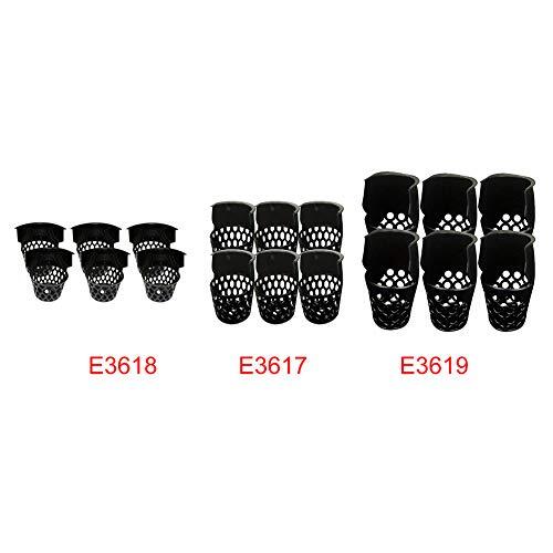 6 Pack Plastic Pool Table Web Pockets Replacement for Billiard Table