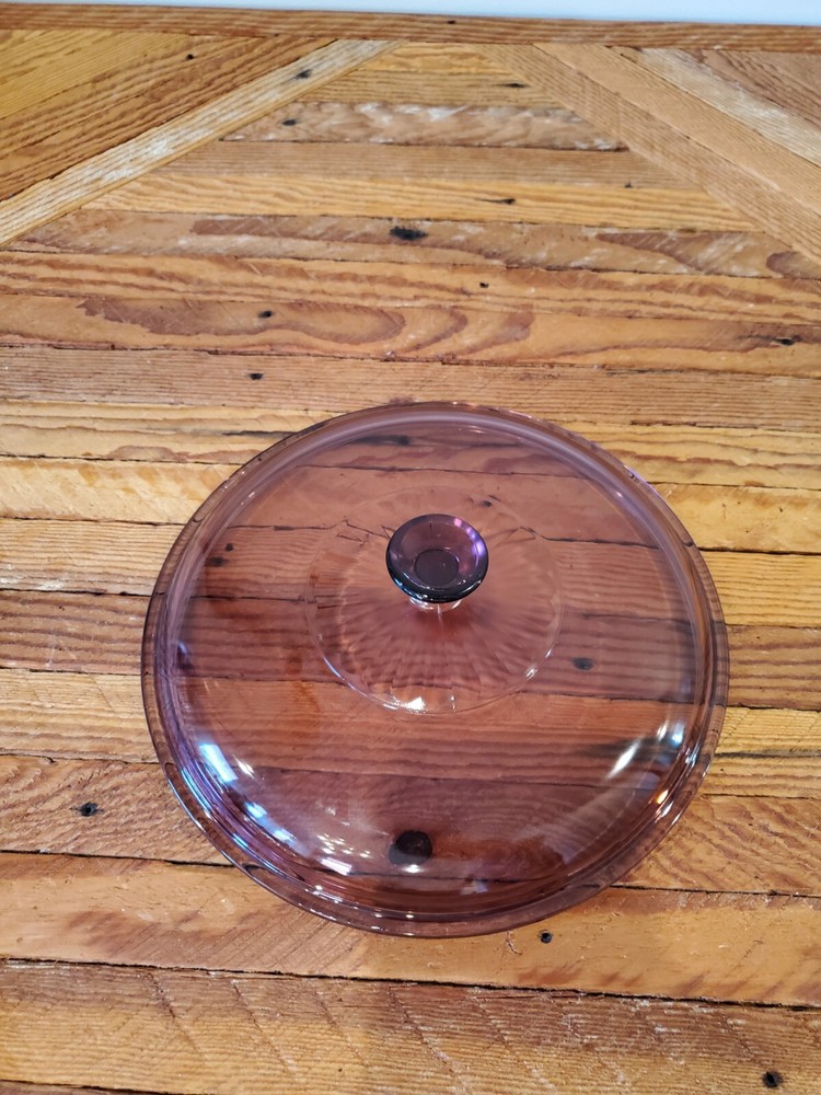 Pyrex Corning Vision Cranberry 8.75" 624C Replacement Lid