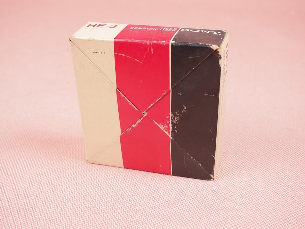 Sony HE-3 Head Demagnetizer Made In Japan