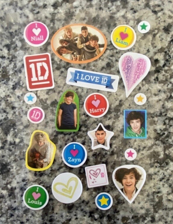 One Direction Stickers
