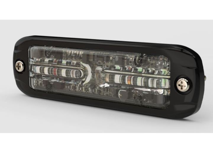 Ecco ED3802AB LED Directional - Surface Mount - Ultra Thin - Amber/Blue