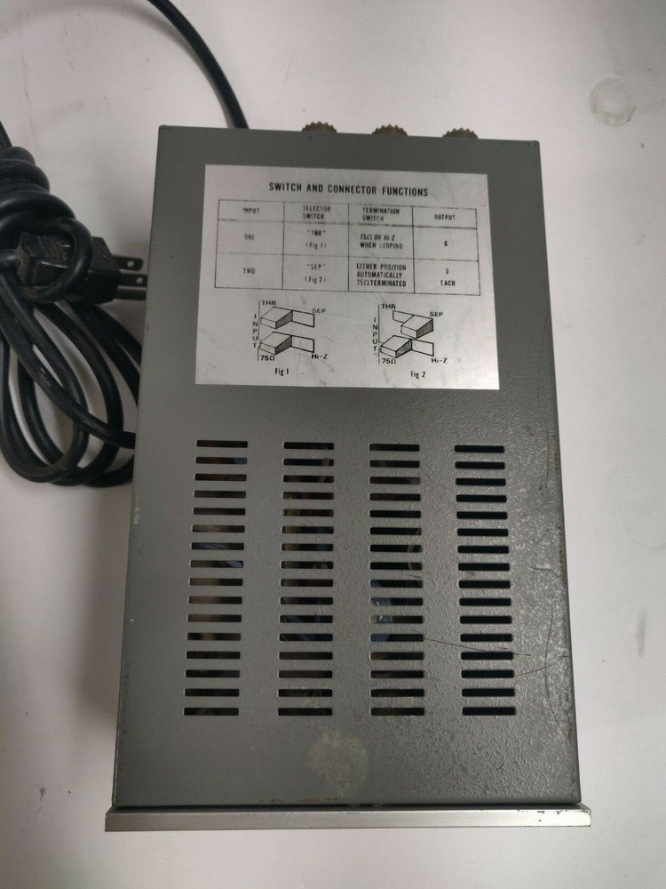 PANASONIC VIDEO DISTRIBUTION AMPLIFIER