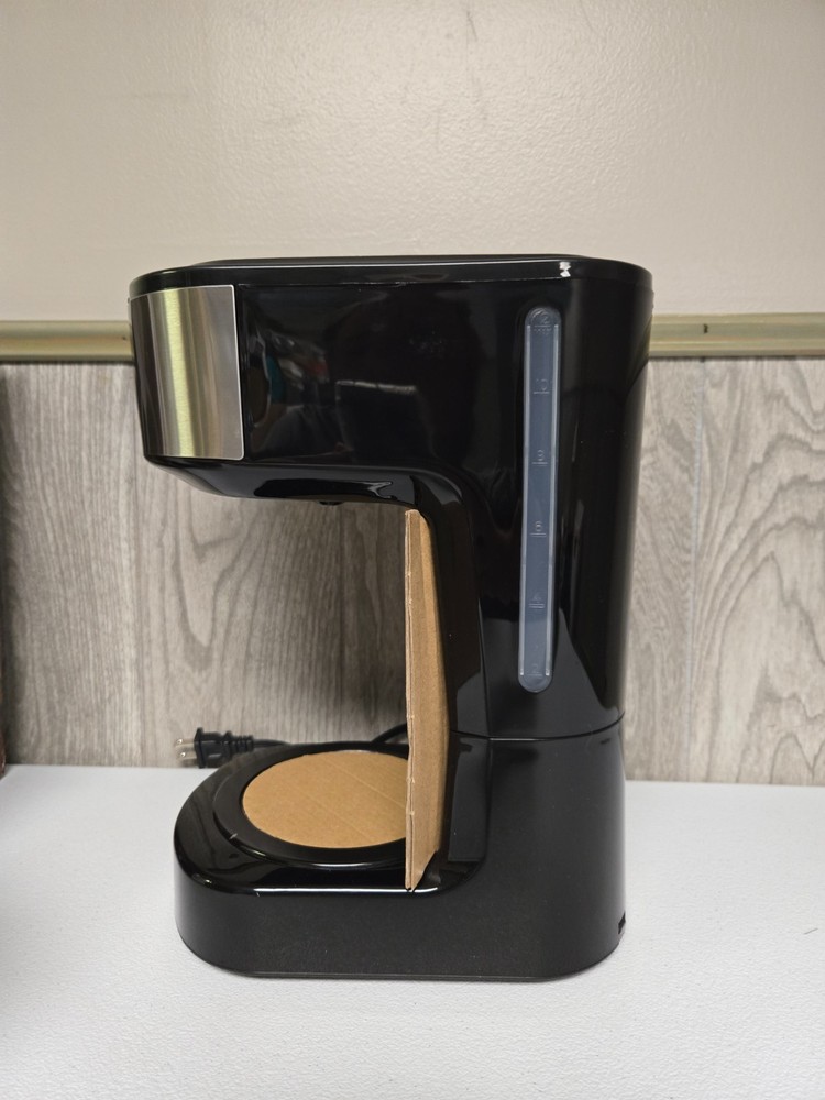 12-Cup Programmable Coffee Maker Ac-Powered Brewing Machine, Black