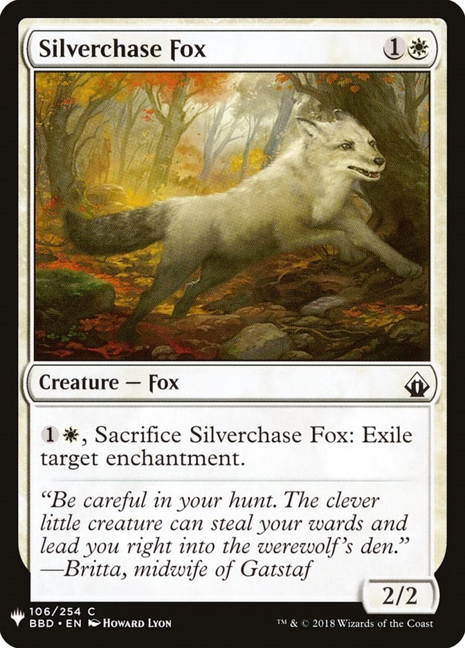 Silverchase Fox The List Reprints 106 MTG LP