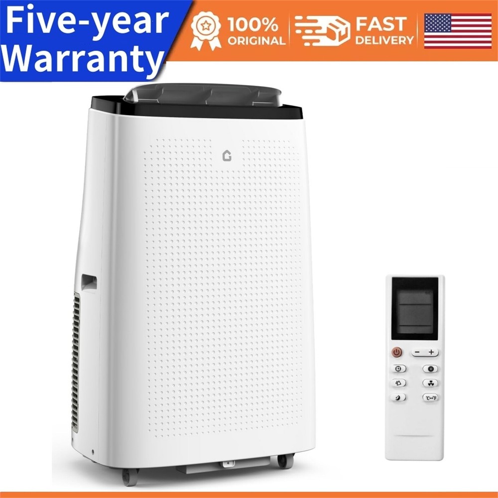 14000 BTU Portable Air Conditioners Covers Up to 750 Sq. Ft Quiet Operation
