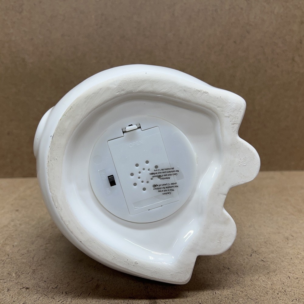 Lila & Jack Kid's Elephant Cordless Ceramic Night -Light