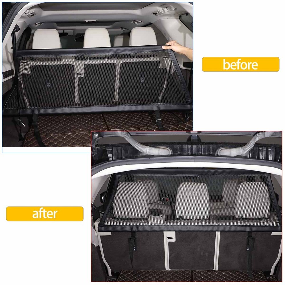 Trunk luggage net partition net dog guard suitable for Discover 5 from 2017