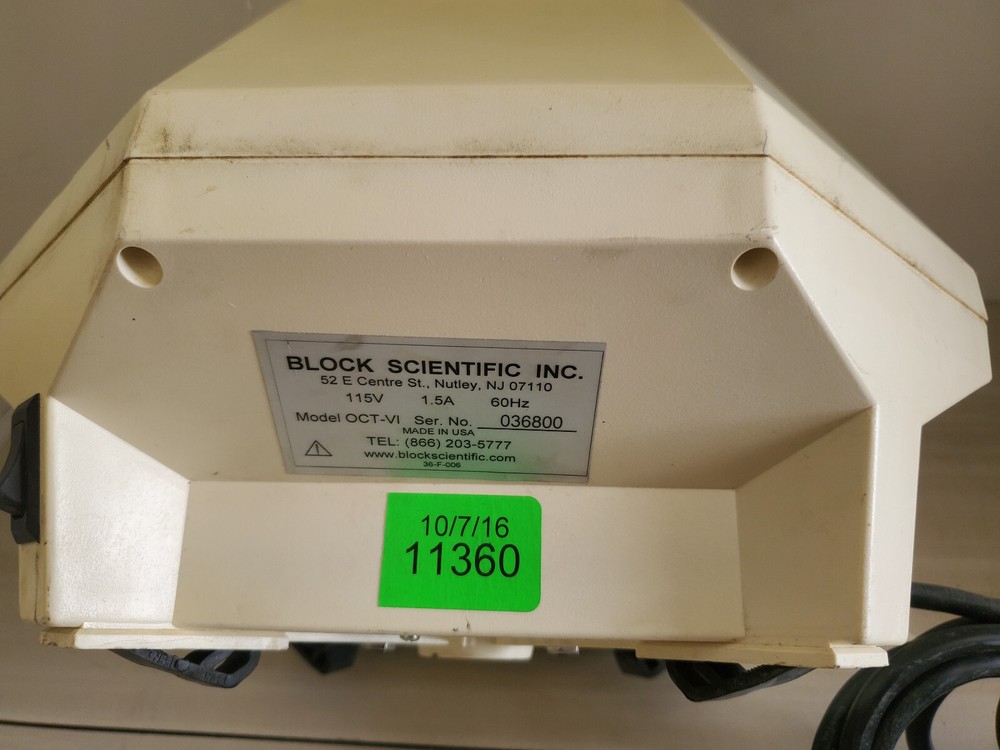 Block Scientific Octafuge Oct-VI