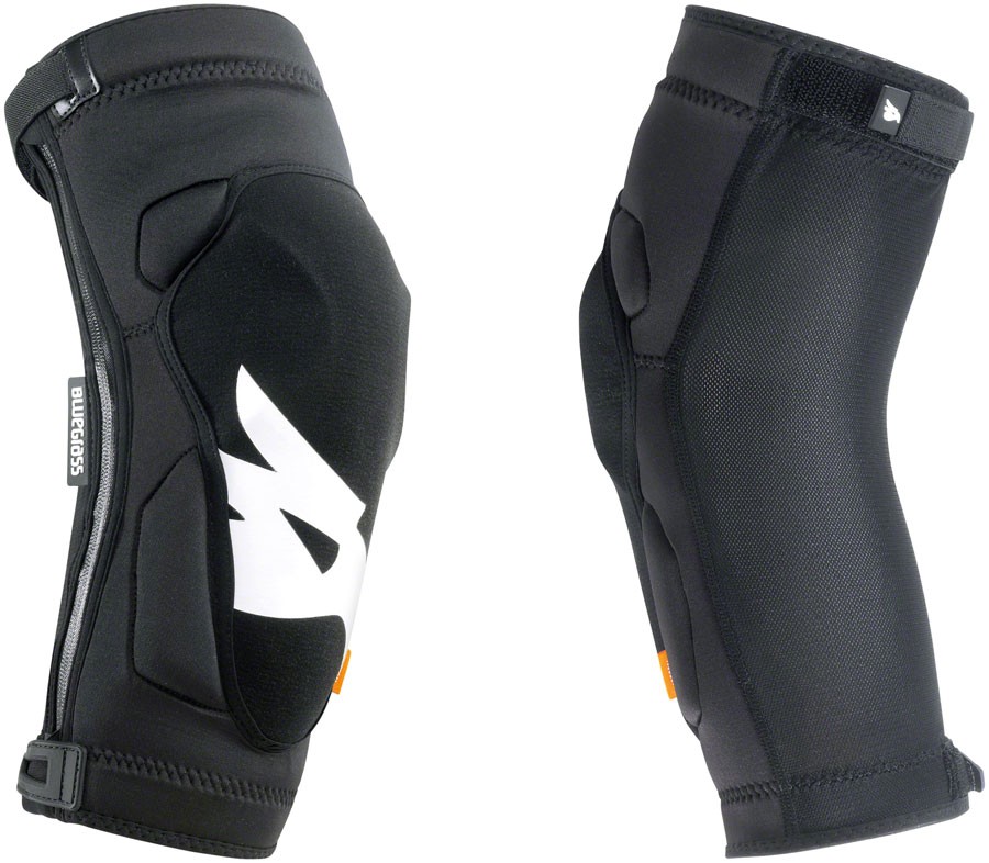 Bluegrass Solid D3O Knee Pads with & Air Mesh - Black, Large, Enhanced