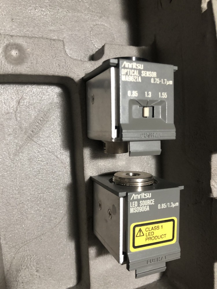 TWO- ANRITSU MS9020D Optical Loss Test Set