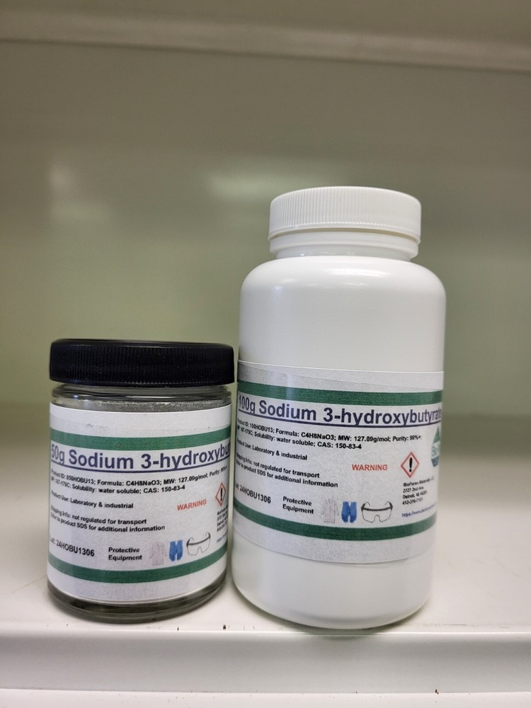 100g Sodium 3-hydroxybutyrate