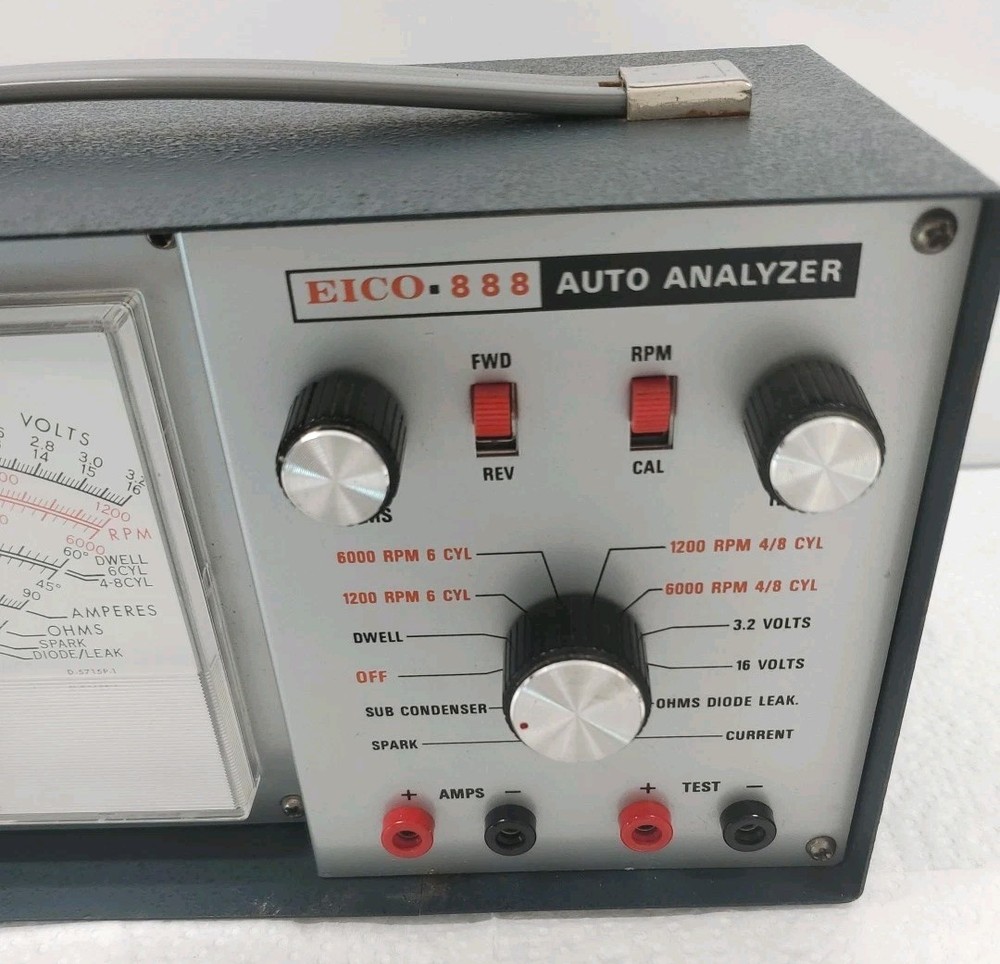 EICO Model 888 Auto Analyzer Engine Analyzer Meter