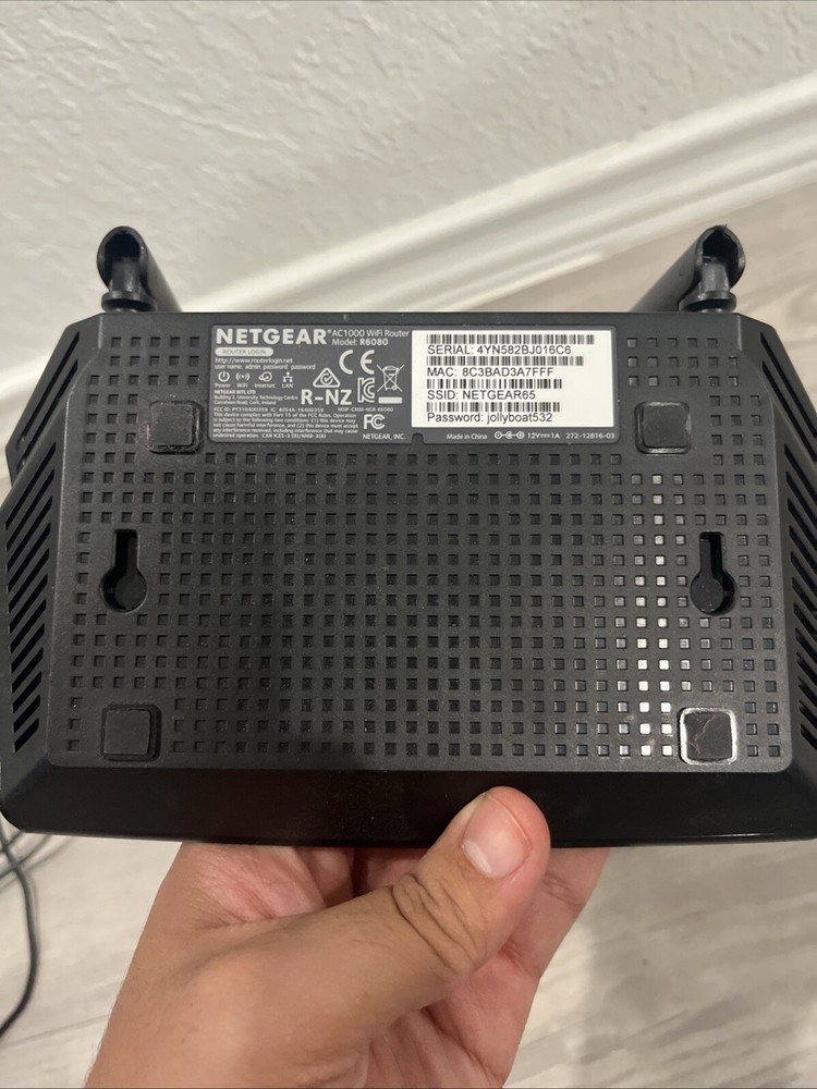 NETGEAR R6080 Wireless Router - Tested