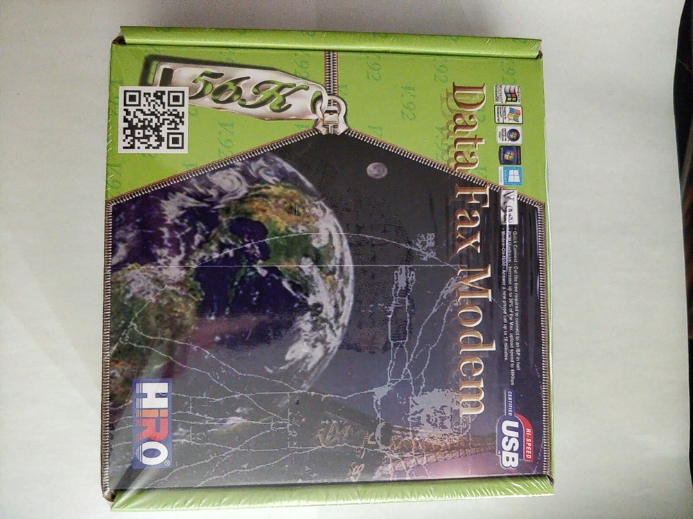 HiRO H50113 V92 56K External USB Data Fax Dial Up Internet Modem