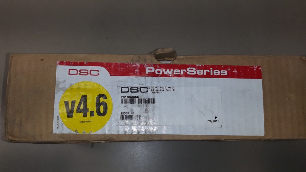 NEW OPEN BOX DSC  PowerSeries Control Panel P/N PC1864NKC