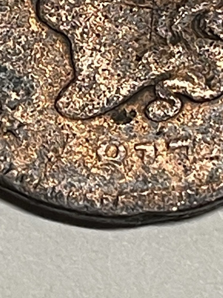 1817 Large Cent Matron Coronet Head 13 Stars, Liberty
