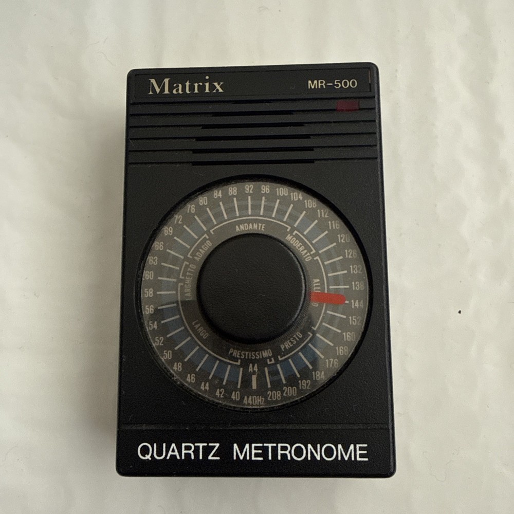 Matrix MR-500 Quartz Metronome (tested and working)