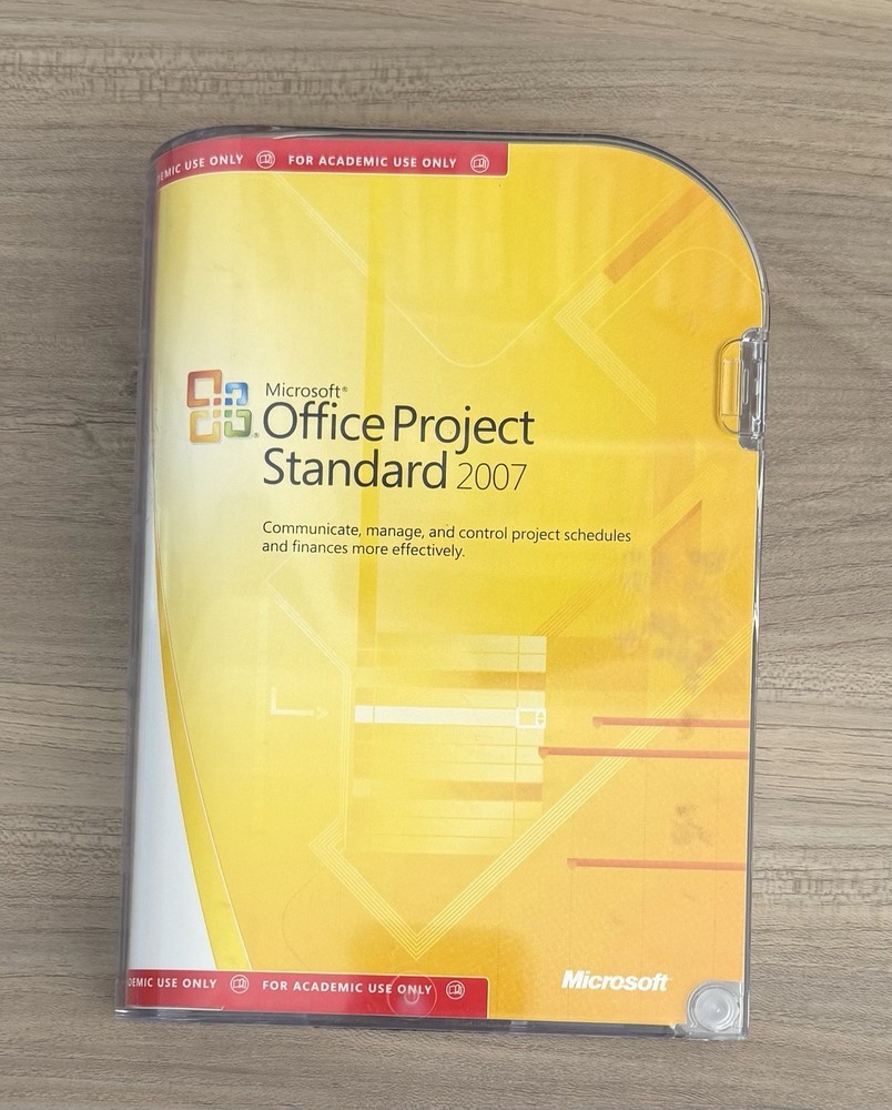 Microsoft Office Project Standard 2007 Academic Full Version