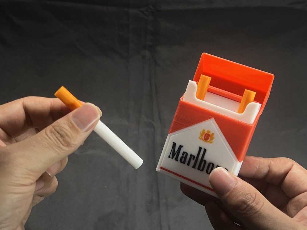 Marlboro Cigarette Pack Prank Bubble Blower