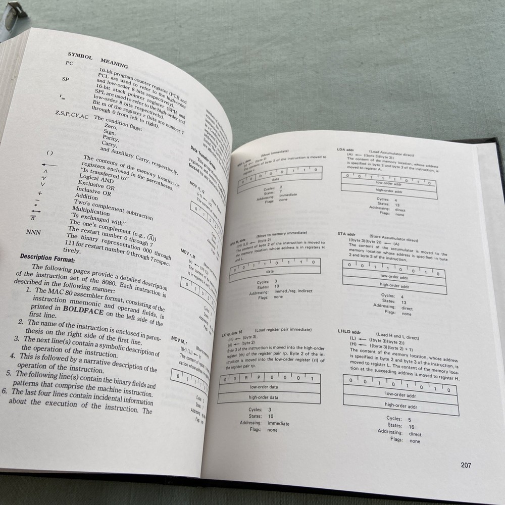 Microcomputers AJ Dirksen Tab Vintage Computer Book 1st Printing Intel HC 1982