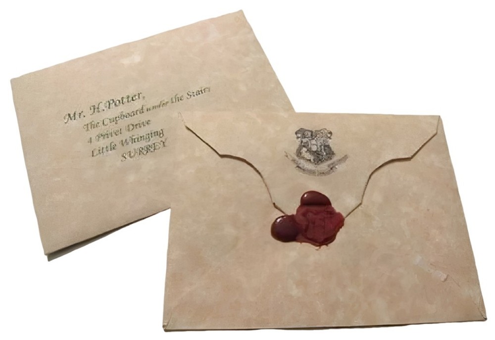 HOGWARTS ACCEPTANCE LETTER PROP 1:1 harry