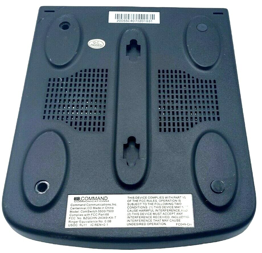 ComSwitch 5500 3 Port Device Line Sharing, Command Communications