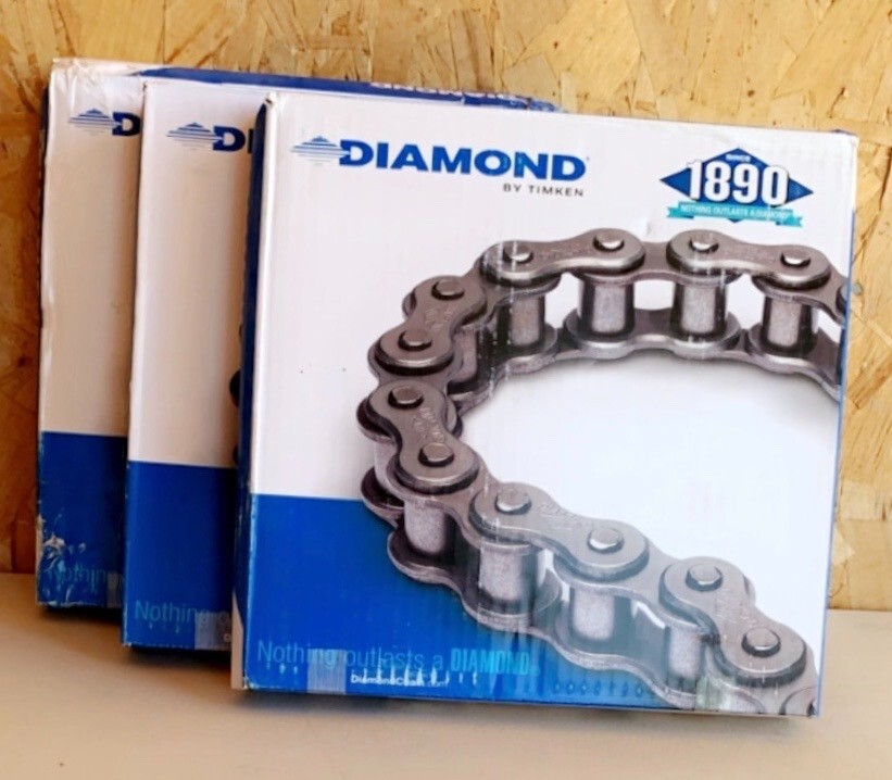 50ft Roll of Diamond 60H Roller Chain