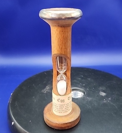 6" Bobbin Shape 3:10 minute Egg Timer