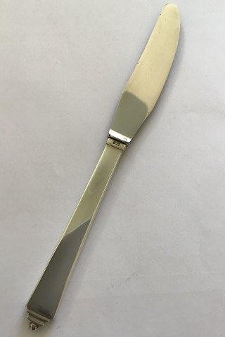 Georg Jensen Sterling Silver Pyramid Dinner Knife No 014