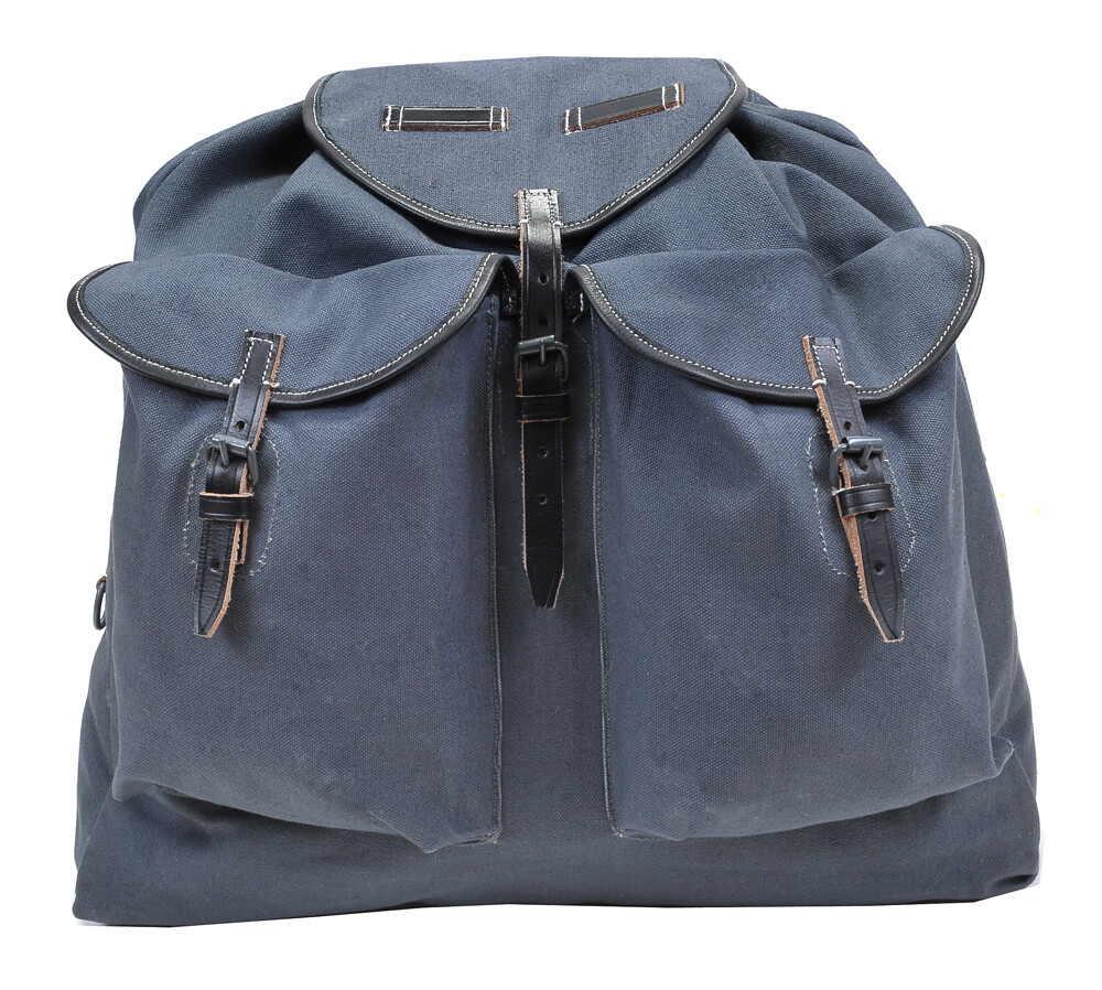 German WW2 M31 Luftwaffe Rucksack with Leather Straps