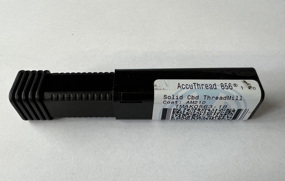 (NEW) Accuthread 856 Solid Carbide ThreadMill TMAK0563-18