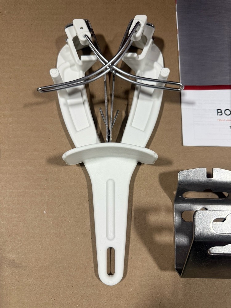 BOBET Sharp Easy Pull Through Knife Sharpener - Made in France - White NEW