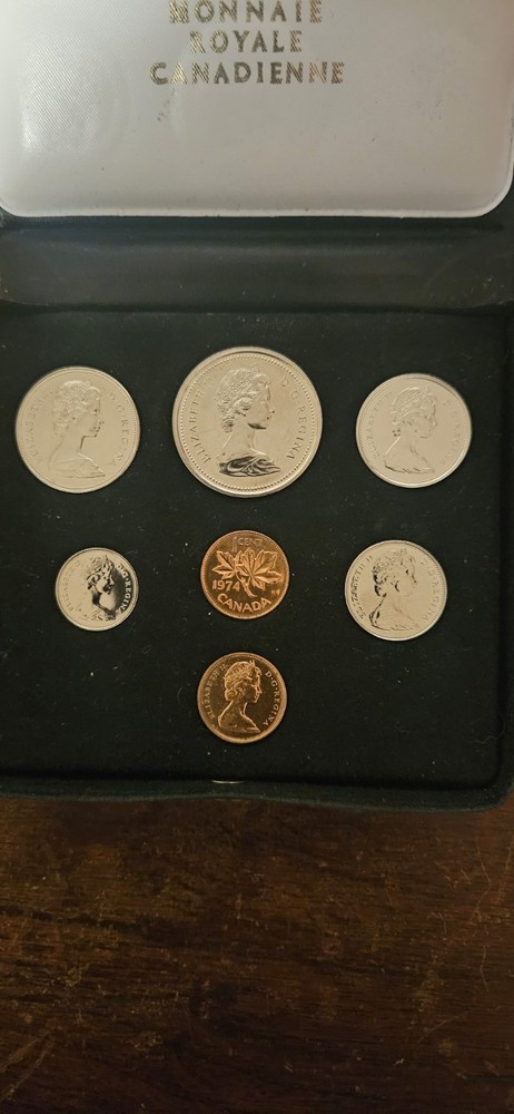 CANADA 1974 Winnipeg Double Penny Set Uncirculated