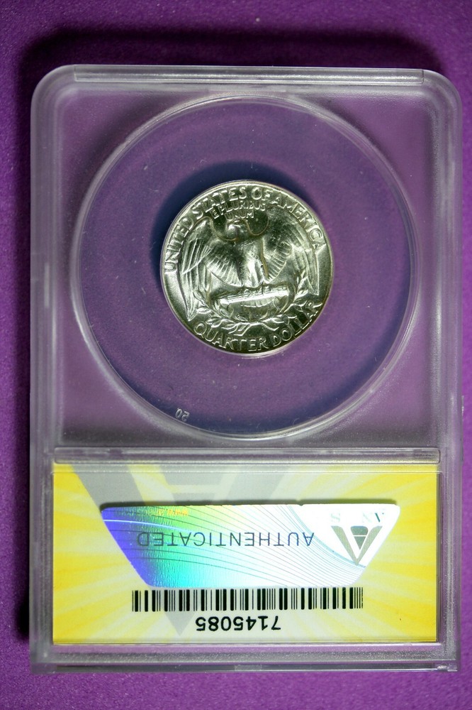 1959 ANACS MS65 Washington Quarter #B28105