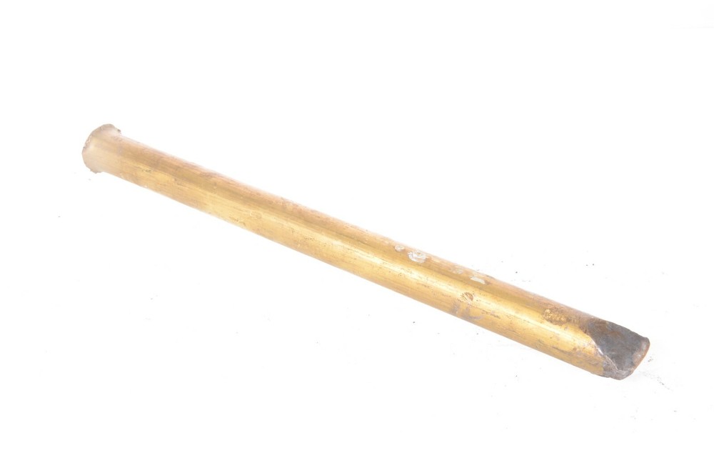 Solid Brass Cold Chisel/Punch Round 13/16" x 12"