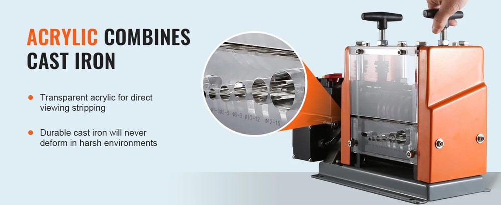 New Electric Multi-channel Wire Stripping Machine Waste Cable Stripping