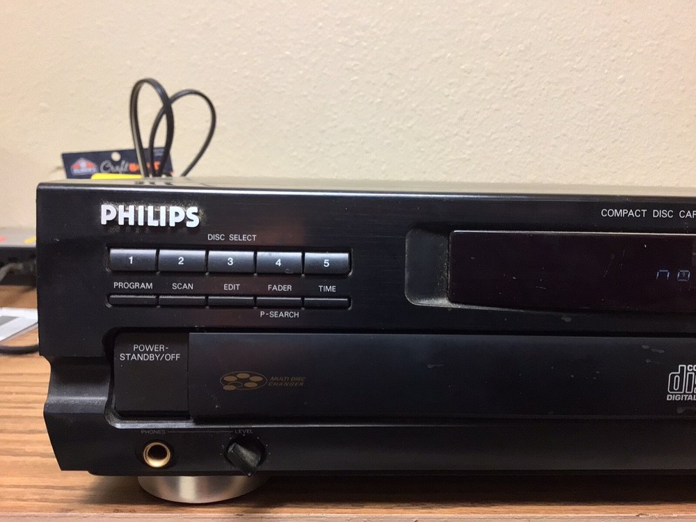 Philips CDC 751 | Compact Disc Carousel Changer | Multi Disk Changer |