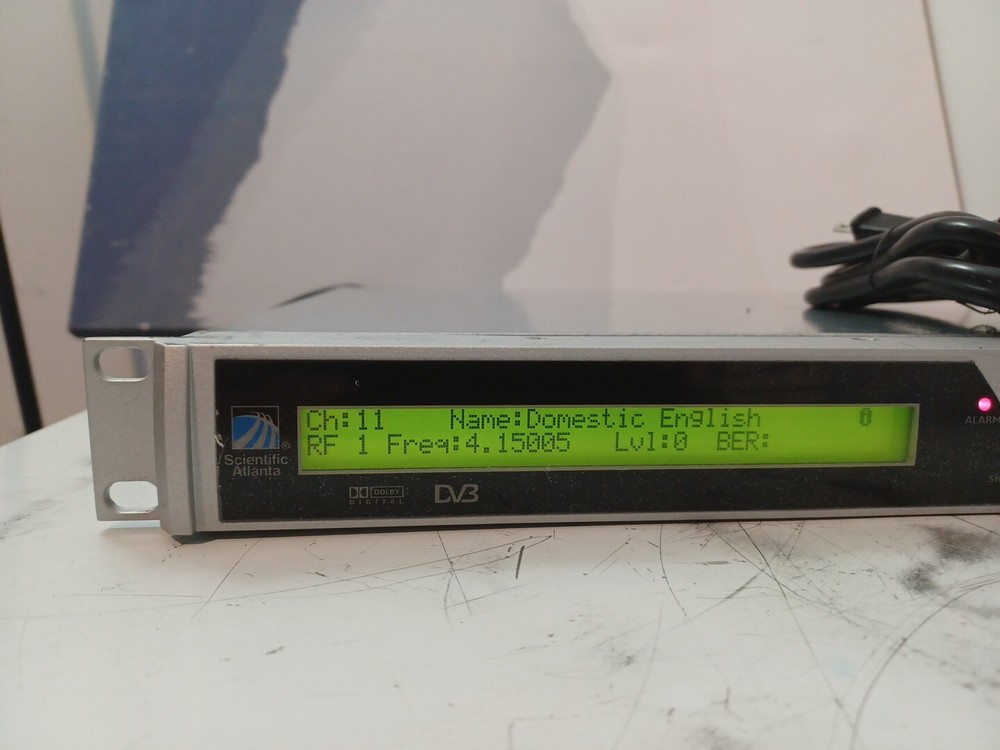 Cisco Scientific Atlanta D9850 PowerVu Program Reciever / Video Decoder USED