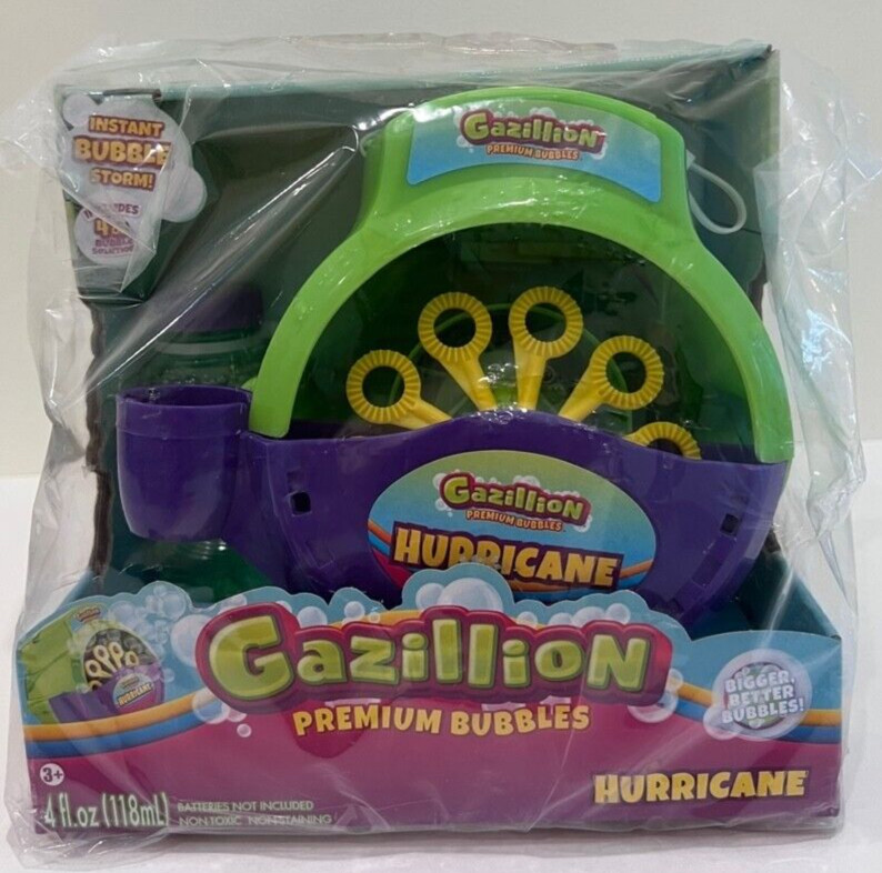 New Gazillion Bubbles Hurricane Machine