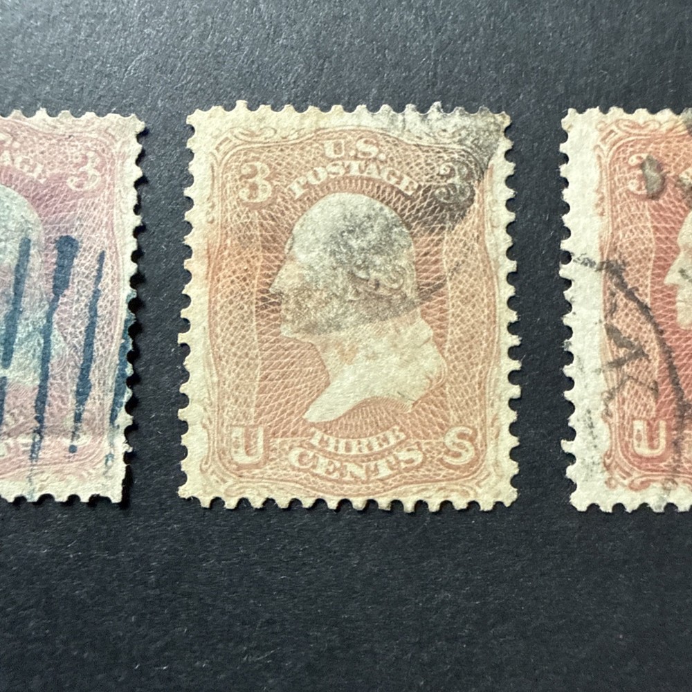 US Scott #64(filler) And #65 X 2