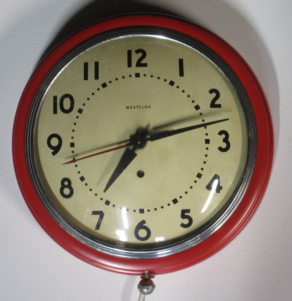Westclox Manor wall clock 7" model S5-B