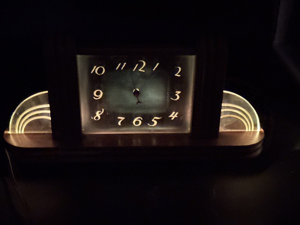 1942 Lackner Neon Glo Clock
