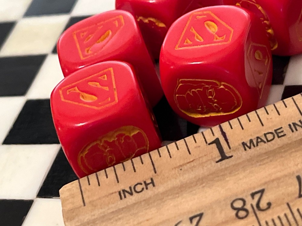 TM & DC Comics Superman 5 die dice set 021626@