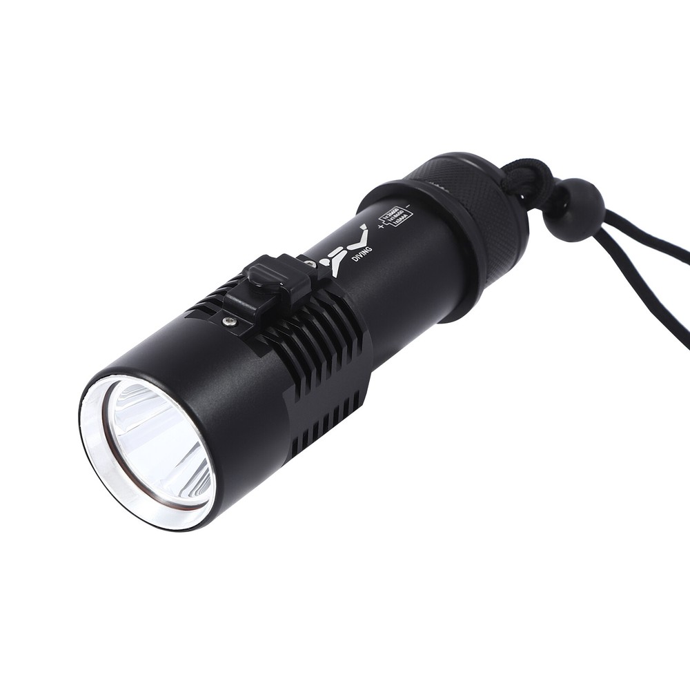 Waterproof Dive Light, Compact Bright Diving Torch, Submersible Flashlight