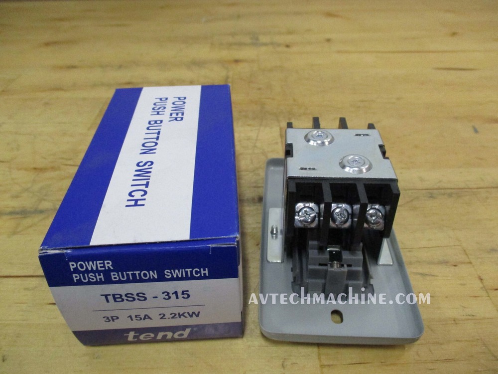 TBSS-315 Tend Push Button Switch 15A 2.2Kw