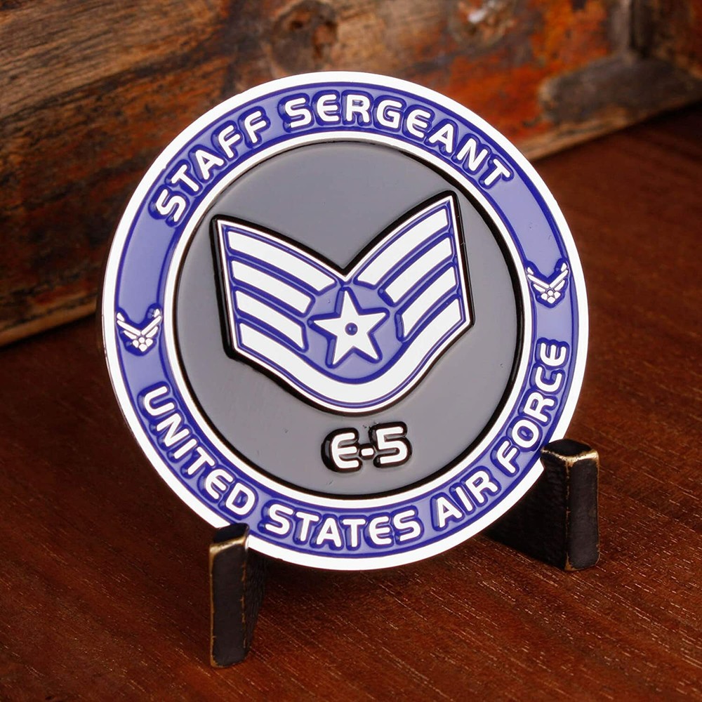 Air Force Staff Sergeant E5 Challenge Coin
