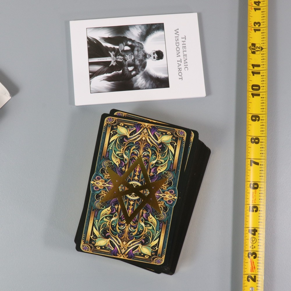 Thelemic Wisdom Tarot: Enhance Your Intuition with Guidebook