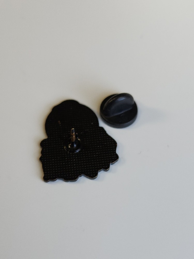 Hen Dog Lapel Pin Bulldog