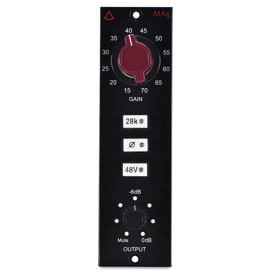 Avedis Audio Electronics MA5 500 Series Microphone Preamp Red Knob